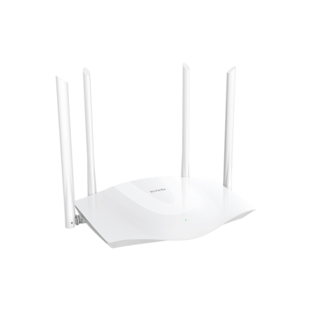 ROUTER Tenda wireless AX1800 Mbps- 1 x WAN Gigabit- 3 porturi LAN Gigabit- 24 GHz/5 GHz dual band- 4 antene externe- WI-FI 6 TX3