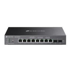 SWITCH TP-LINK POE Omada 8-Port 25GBASE-T si 2-Port 10GE SFP Smart Switch cu 8-Port PoE- carcasa metalica SG2210XMP-M2timbru ver