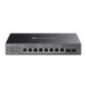 SWITCH TP-LINK POE Omada 8-Port 25GBASE-T si 2-Port 10GE SFP Smart Switch cu 8-Port PoE- carcasa metalica SG2210XMP-M2timbru ver