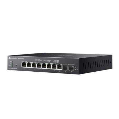 SWITCH TP-LINK POE Omada 8-Port 25GBASE-T si 2-Port 10GE SFP Smart Switch cu 8-Port PoE- carcasa metalica SG2210XMP-M2timbru ver