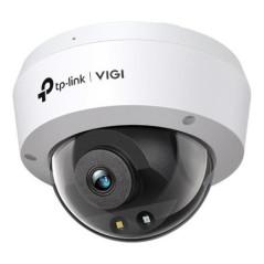 CAMERA IP TP-LINK VIGI- dome- pt exterior- dist IR 30 m- tip lentila fixa 28 mm- 5 Mpx- 1 x RJ45 10/100M- carcasa metal- POE- VI
