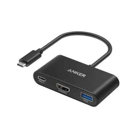 DOCKING Station Anker 3-in-1- porturi: HDMIM) 4K 30Hz- USB 32 gen 1- PD 100W- - conectare prin USB Type-CT)- rata transfer 5 Gbp