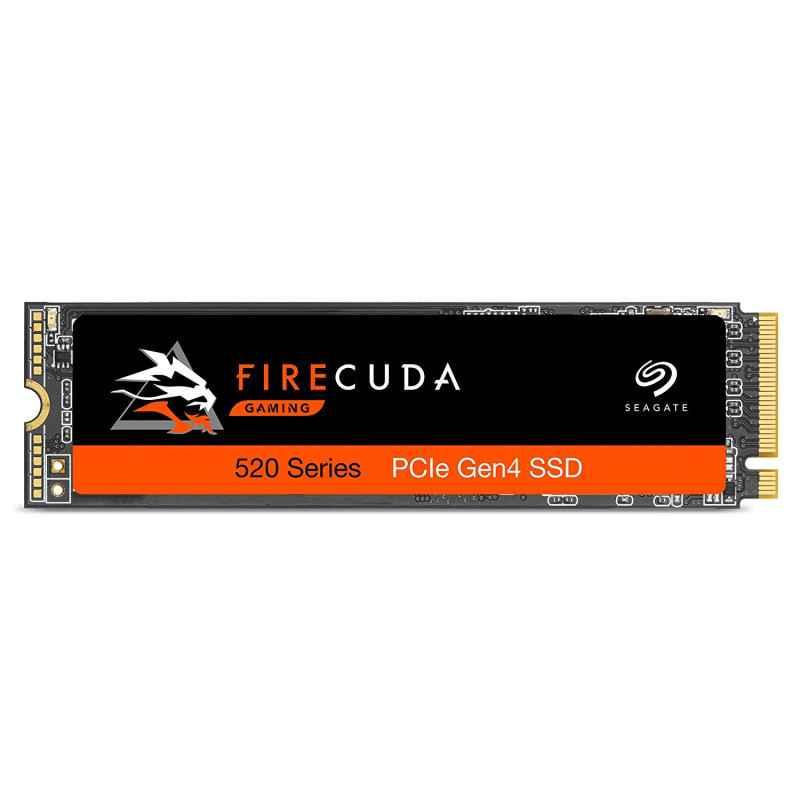 SSD SEAGATE- Firecuda 520- 1 TB- M2- PCIe Gen30 x4- 3D TLC Nand- R/W: 5000/4400 MB/s- ZP1000GM3A002