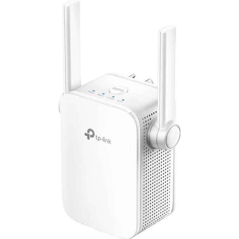 RANGE EXTENDER TP-LINK wireless 1200Mbps- 1 port 10/100Mbps- 2 antene externe- dual band AC1200- 24GHz , 5GHz- RE305 timbru verd