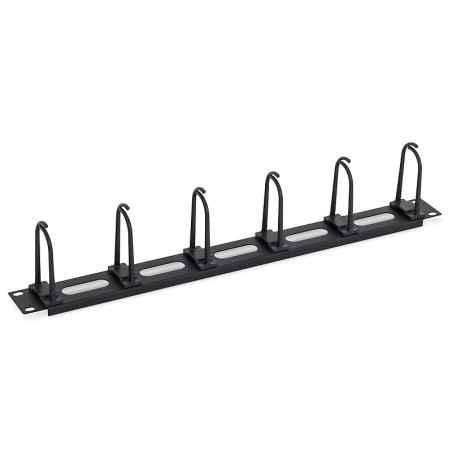 INELE organizatoare cabluri TRITON- tip masca orizontala- 19 inch- 1U- negru- RAB-VP-X16-A1