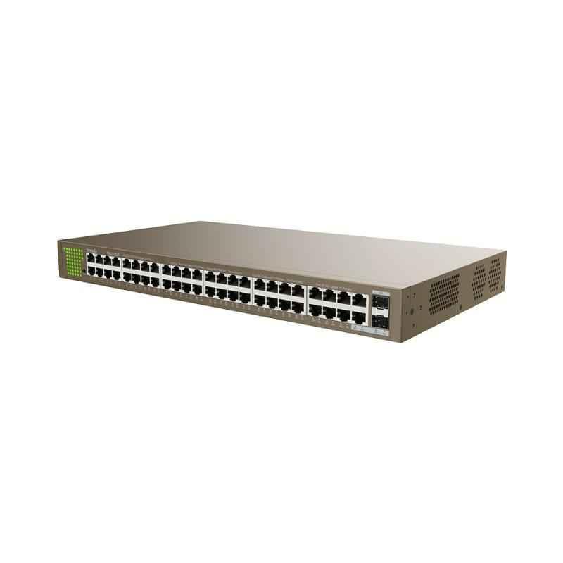 TENDA 48-PORT 2 SFP UNMANAGED SWITCH TEG1050F timbru verde 2 lei)