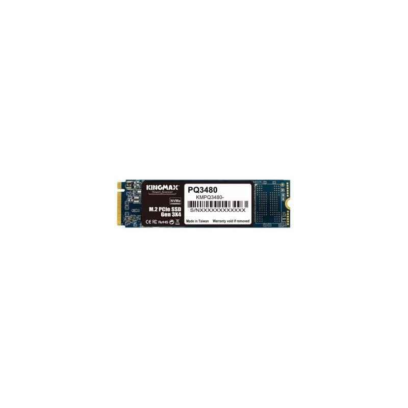 SSD KINGMAX- PQ3480- 512 GB- NVME M2 2280 PCIe Gen 3x4- R/W: 2400/2100 MB/s- KMPQ3480-512G