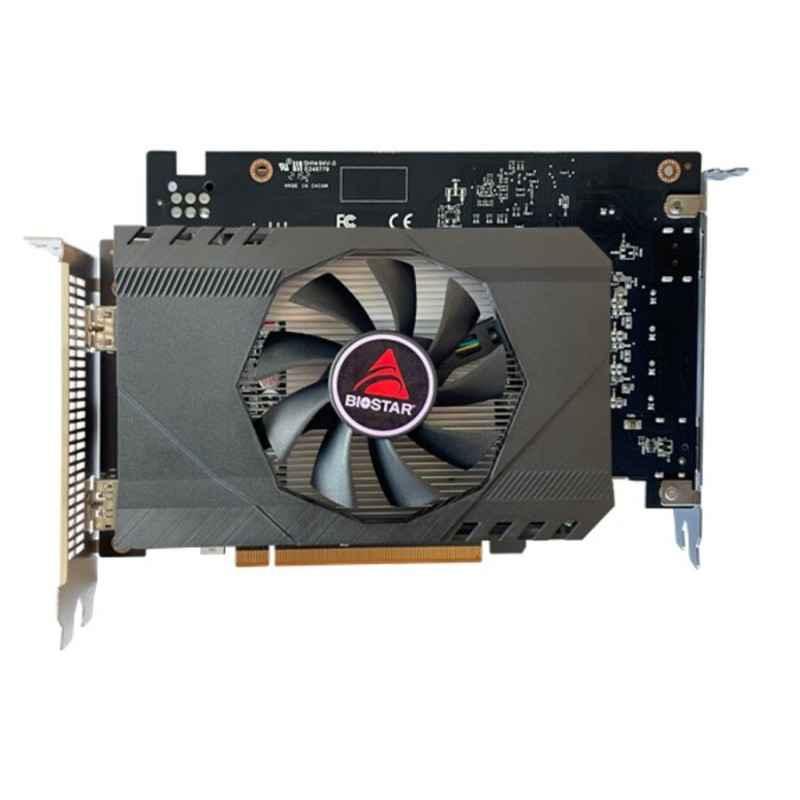 Placa video Biostar Radeon RX6400- 4GB GDDR6- 64bit- PCI Express 40 x16- 1 x DisplayPort 14a- HDMI 21- racire activa 1 x fan- VA