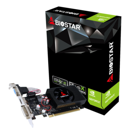 Placa video Biostar GeForce GT730 D3 LP- 4GB GDDR3- 128bit- PCI Express 20 x16- 1 x VGA- 1 x HDMI 13a- 1 x DVI- racire activa 1