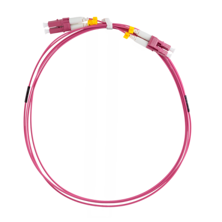 PATCH CORD Fibra Optica LOGILINK OM4 50/125- multimode- LC/UPC-LC/UPC- LSZH- 10 m- super-slim- violet- FS4LC10timbru verde 008 l