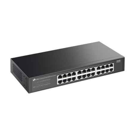SWITCH TP-LINK 24 porturi Gigabit- fanless- instalare desktop / rackmount- carcasa metalica LS1024Gtimbru verde 2 lei)