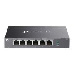SWITCH TP-LINK Omada unmanaged- 6 porturi RJ-45 10/100 Mbps din care 4 × PoE putere POE maxim 67 W- IEEE 8023af/at- carcasa met