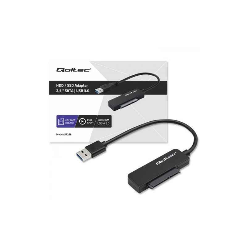HDD SSD Adapter QOLTEC USB 3.0