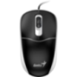 Mouse Genius DX-111- PC sau NB- cu fir USB-A- optic- 1200 dpi- butoane/scroll 3/1- negru-gri- 31010034401timbru verde 018 lei)