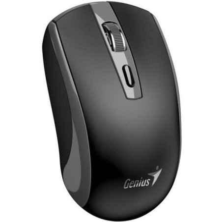 MOUSE Genius ECO-8150- PC sau NB- wireless 24GHz- optic- 1200 dpi- butoane/scroll 3/1- acumulator- buton Copilot- negru-gri- 310