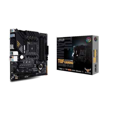 PLACA de BAZA Asus TUF GAMING B550M-PLUS- skt AM4- mATX- AMD B550- 4 x DDR4- max 128 GB- 4 x SATA- 2 x M2- 71- TUF GAMING B550M-
