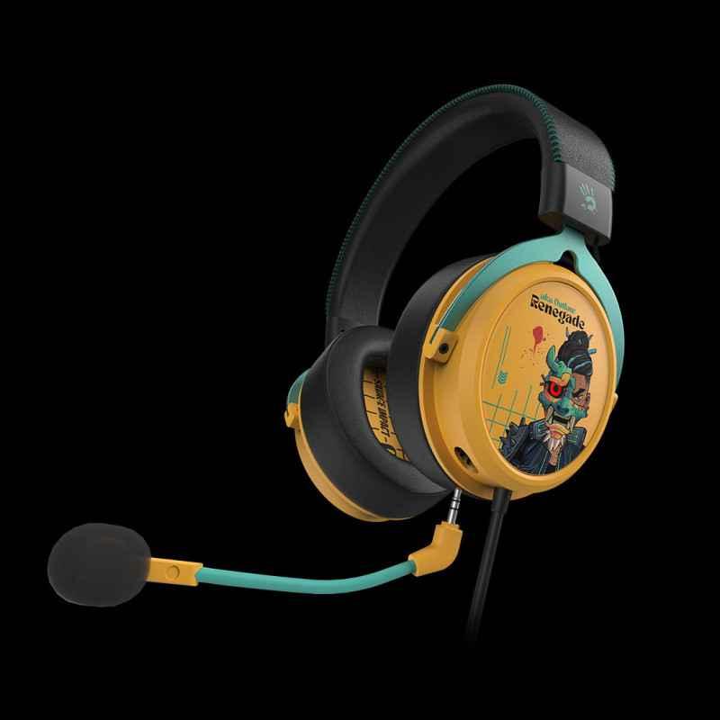 Casti gaming Bloody Gaming-Specific Sound Quality USB Renegade Sunset M595 Renegade Sunset(timbru verde 08 lei) 4711421 000277