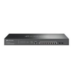 Switch TP-Link cu management L2- 8 Porturi 25GBASE-T si 2-Port 10GE SFP L2 Managed Switch with 8-Port PoE SG3210XHP-M2timbru ver