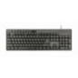 KIT wired GEMBIRD- tastatura 104 taste mouse optic 1600dpi 3 butoane rotita scroll- black KBS-UM-04 timbru verde 08 lei)x