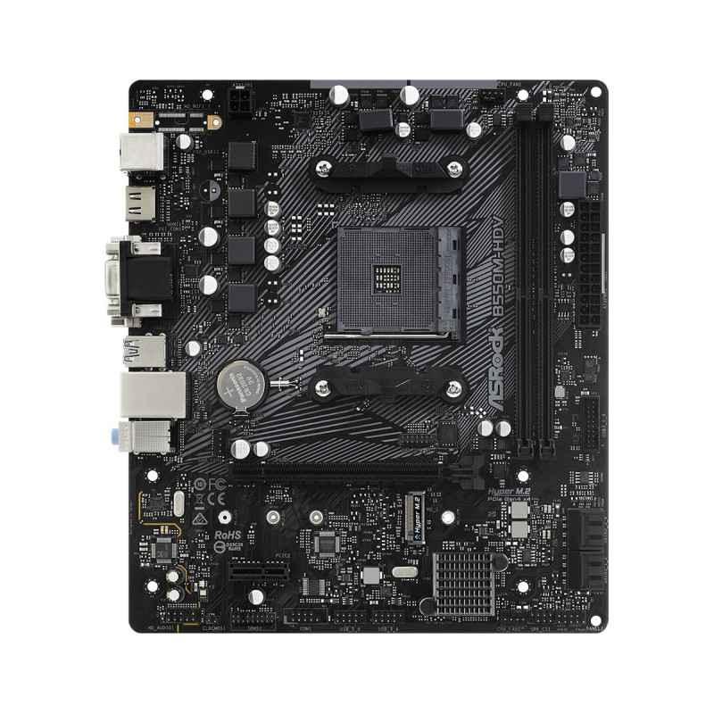 PLACA de BAZA Asrock B550M-HDV- skt AM4- mATX- AMD B550- 2 x DDR4- max 64 GB- 4 x SATA- 1 x M2- 71- B550M-HDV