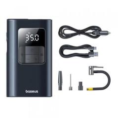 COMPRESOR AUTO Baseus PrimeTrip VA1- wireless fir- max 05psi/003bar- functie de power bank 3800mAh- lanterna- display LED- negr
