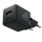 INCARCATOR retea Baseus Palm- Quick Charge 20W- 1 x USB Type-C- 1 x USB- negru P10111608113-00timbru verde 018 lei) - 6932172672