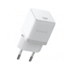 INCARCATOR retea Baseus Palm- Quick Charge 30W- 1 x USB Type-C- alb P10111605213-00timbru verde 018 lei) - 6932172672768