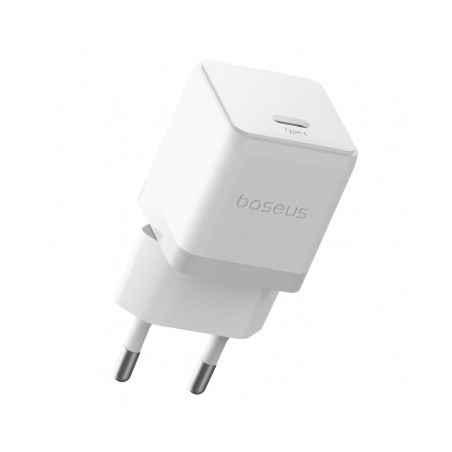 INCARCATOR retea Baseus Palm- Quick Charge 30W- 1 x USB Type-C- alb P10111605213-00timbru verde 018 lei) - 6932172672768