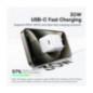 INCARCATOR retea Baseus Palm- Quick Charge 30W- 1 x USB Type-C- alb P10111605213-00timbru verde 018 lei) - 6932172672768