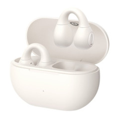 CASTI Baseus Bass 15 Clip Open-Ear TWS- pt smartphone- wireless- bluetooth 54- dual-mic pe casca- 8 ore durata baterie- alb A00