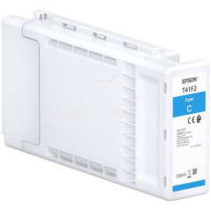 Cartus Cerneala Original Epson Cyan- T41F240- pentru SC-T5400- 350ml- timbru verde 12 lei)- C13T41F240