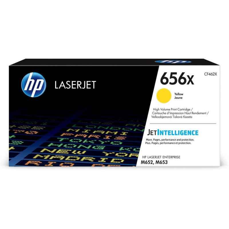 Toner Original HP Yellow- nr656X- pentru Laser Jet M653dn-M653x-M652dn-M652n-M653dh- 22k- inclTV 12inclTV CF462X