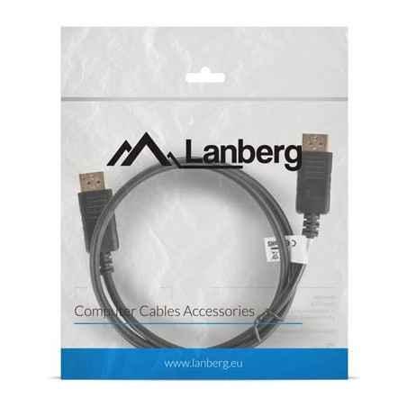Cablu Lanberg Displayport -Displayport M/M 19 PIN V1.2 1M 4K negru