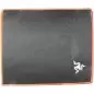 Mouse pad, negru cu margine rosie - 250x210x4 mm