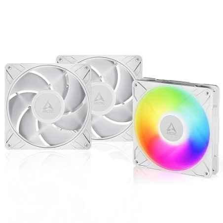 Set 3 ventilatoare Arctic P14 Pro A-RGB- 140mm- 400 - 2500 rpm- FDB- 110 cfm- 4-Pin Fan Plug 4-Pin Socket- RGB: 3-Pin A-RGB Plu