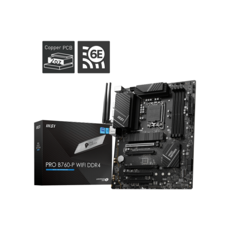MB MSI PRO B760-P WIFI DDR4 LGA1700 PRO B760-P WIFI D4