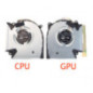 Set 2 Cooler/FAN laptop Asus ROG Strix G15 G512IC DFS5K221153715 FNAC 6033B0093901 13NR0510P01011 DFS5K223052835 FNAD 6033B00940