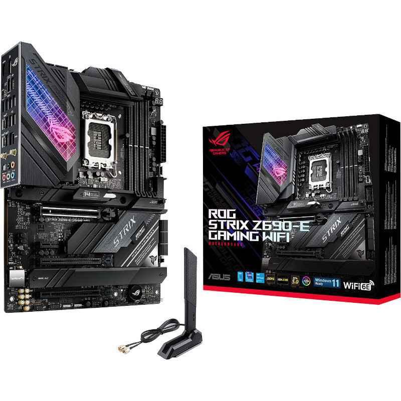 ASUS ROG STRIX Z690-E GAMING WIFI LGA 1700- ROG STRIX Z690-E GAMING WIFI