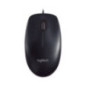 MOUSE LOGITECH- M90- PC sau NB- cu fir- USB- optic- 1000 dpi- butoane/scroll 3/1- - gri- 910-001793 TV 018lei)