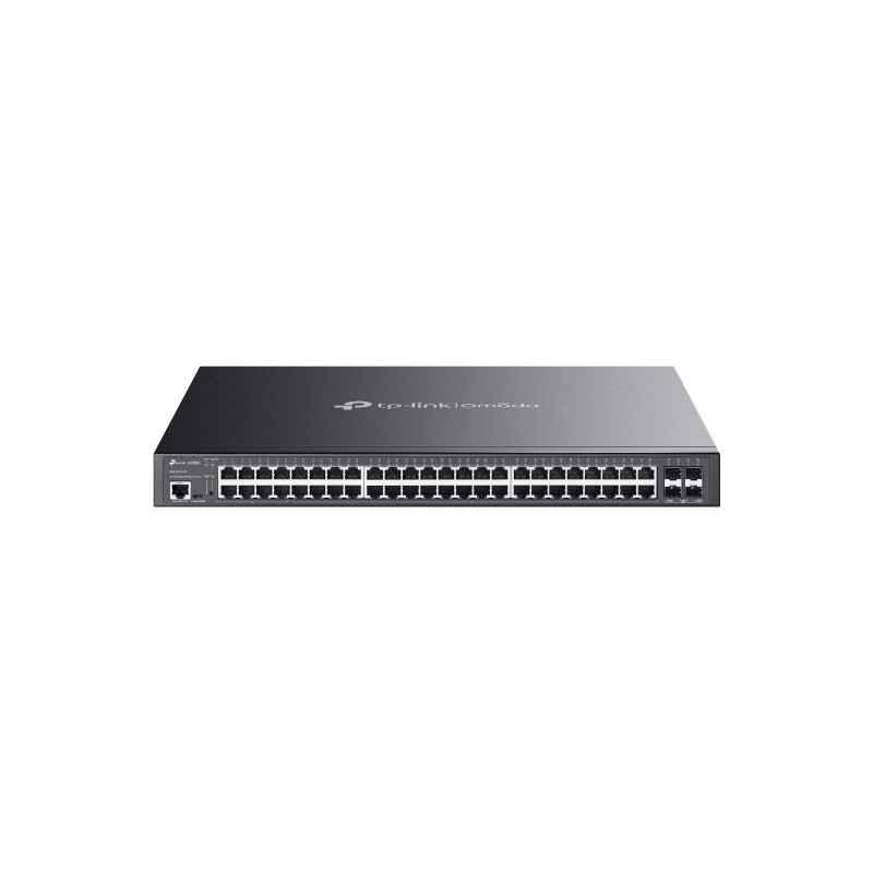 Switch TP-Link cu management L2- Omada 48-Port Gigabit cu 4-Port 10GE SFP L2 Managed Switch- 40-Port PoE si 8-Port PoE- 750W bug