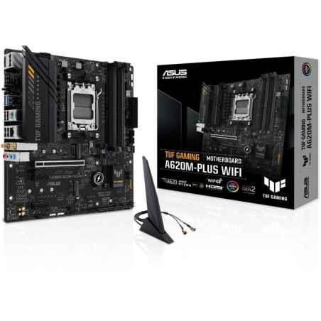 Placa de baza TUF GAMING A620M-PLUS WIFI-AMD A620- Socket AM5- mATX 90MB1F00-M0EAY0