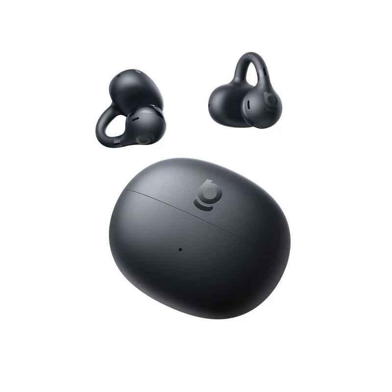 CASTI Baseus Bass BC1 Open-Ear True Wireless- on ear- pt smartphone- microfon pe casca- conectare prin Bluetooth 60- negru A0102