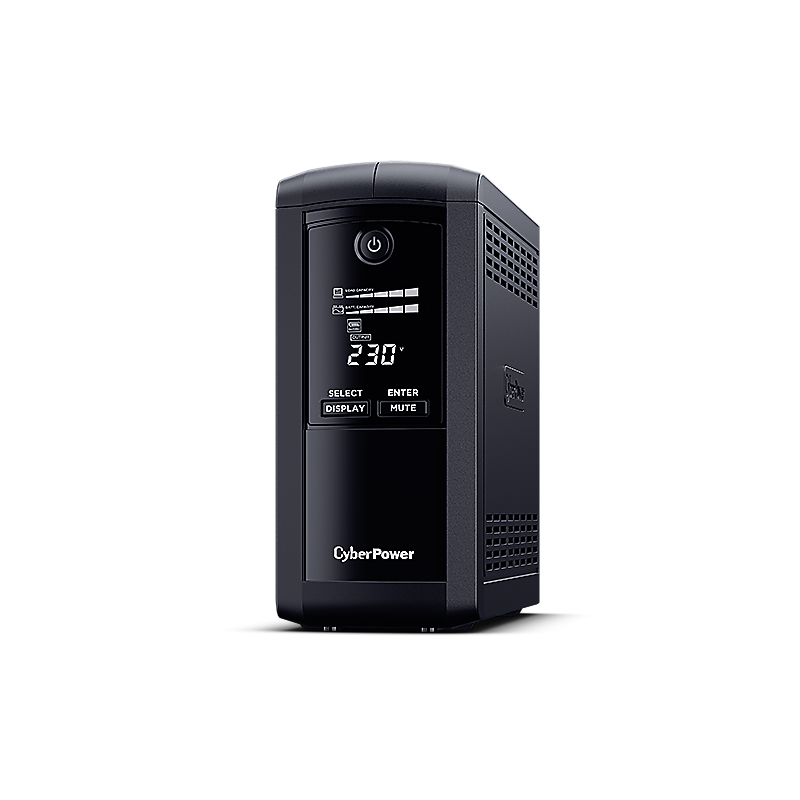 UPS CYBER POWER Line Int cu management-LCD-tower- 1000VA/ 550W-AVR-6xIEC C13-LCD-1x12V/9Ah-Backup 1-8 min-incarc 8h-USB-RS232-RJ